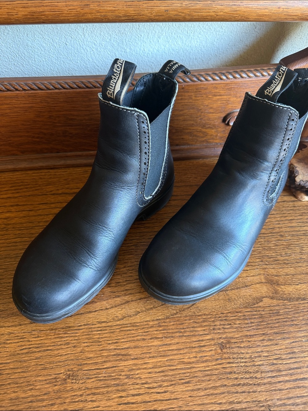 Blundstone High Top Boots, Black, 8.5 US